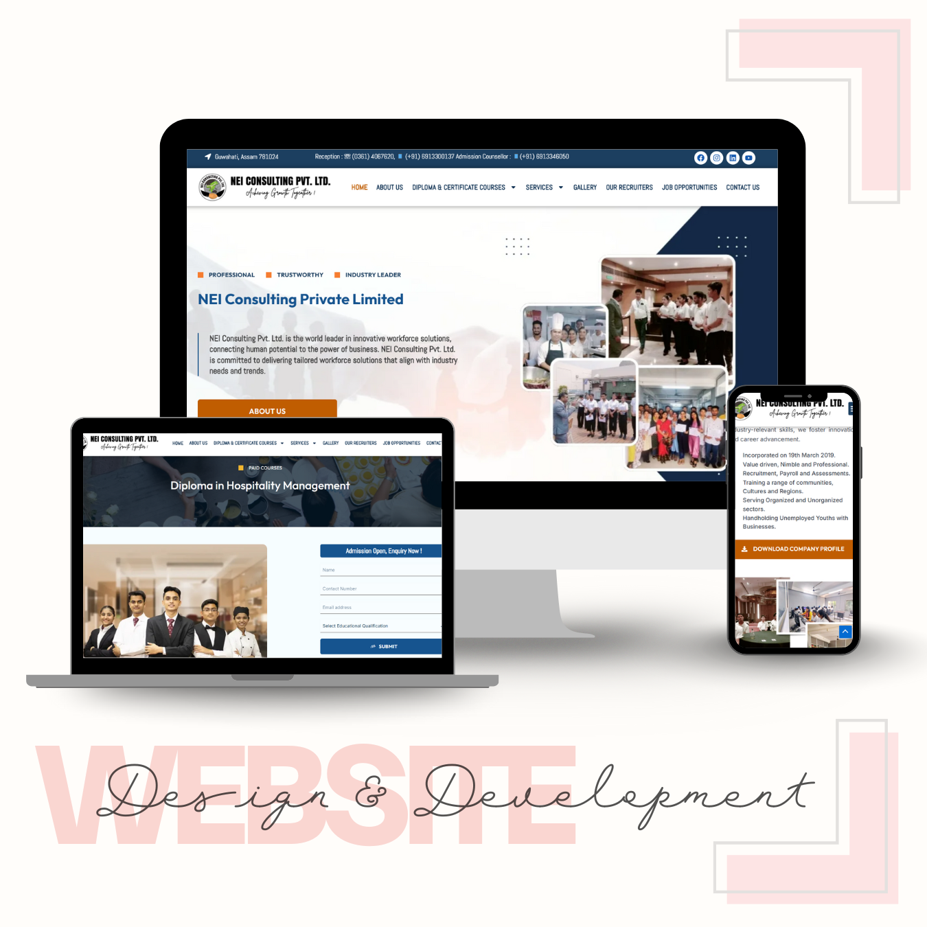 Consultancy Website Design & Development