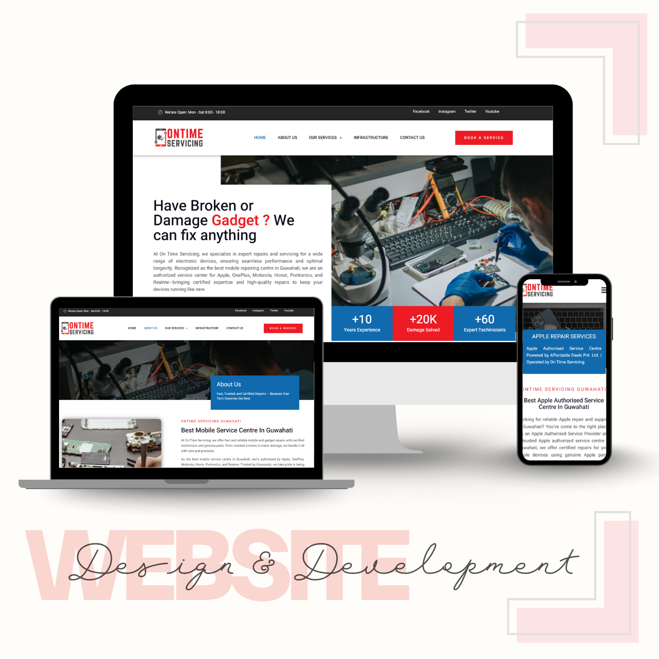 Service Website Design & Development