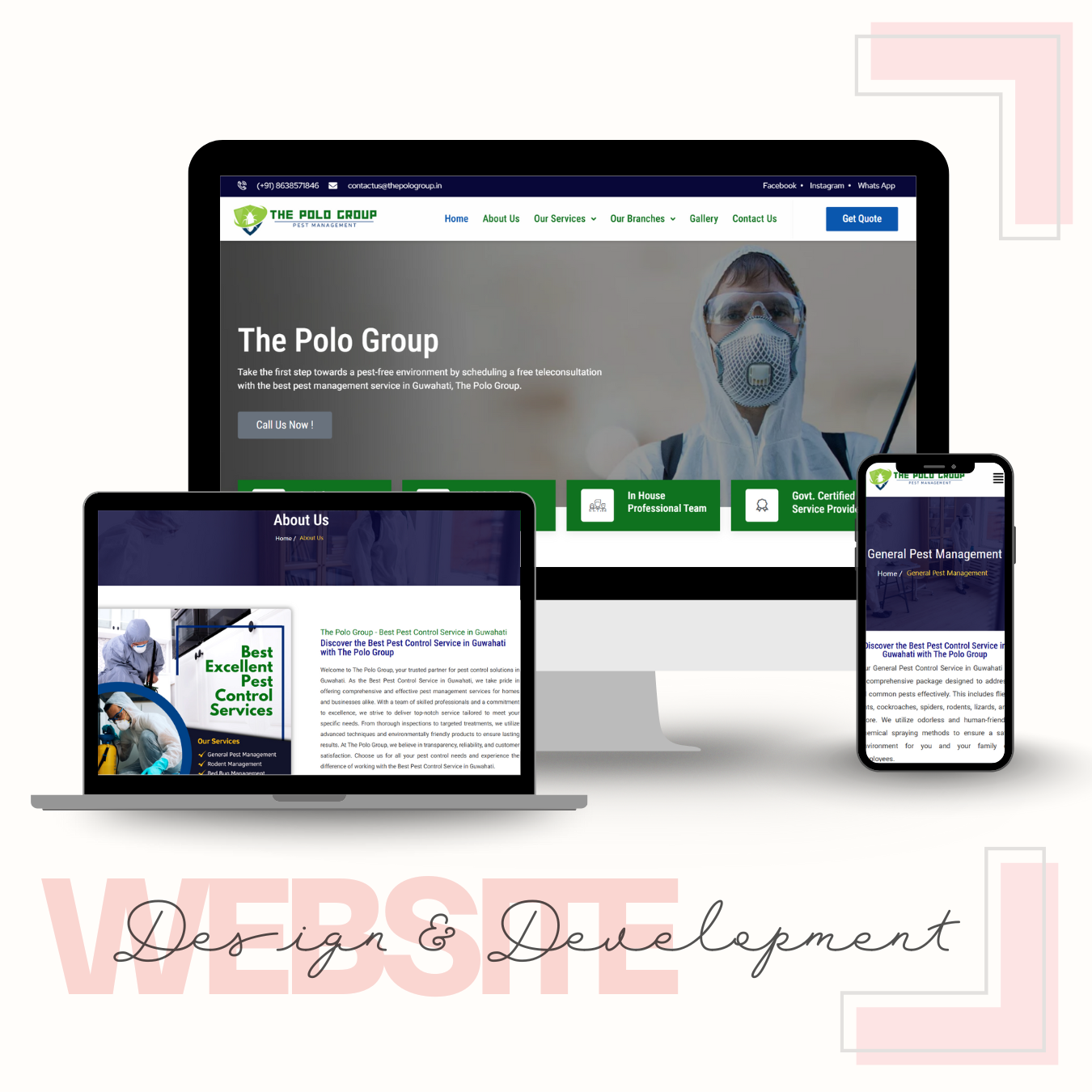 Service Based Website Design & Development