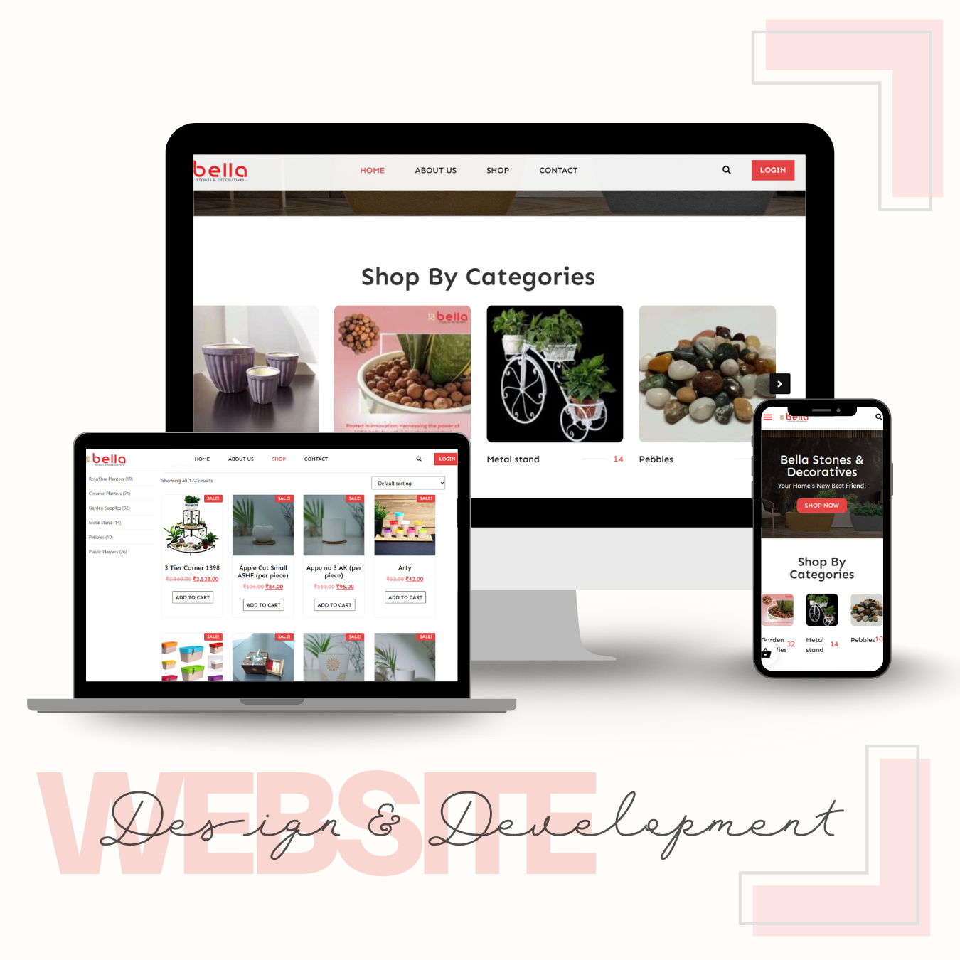 ECommerce Website Design & Development