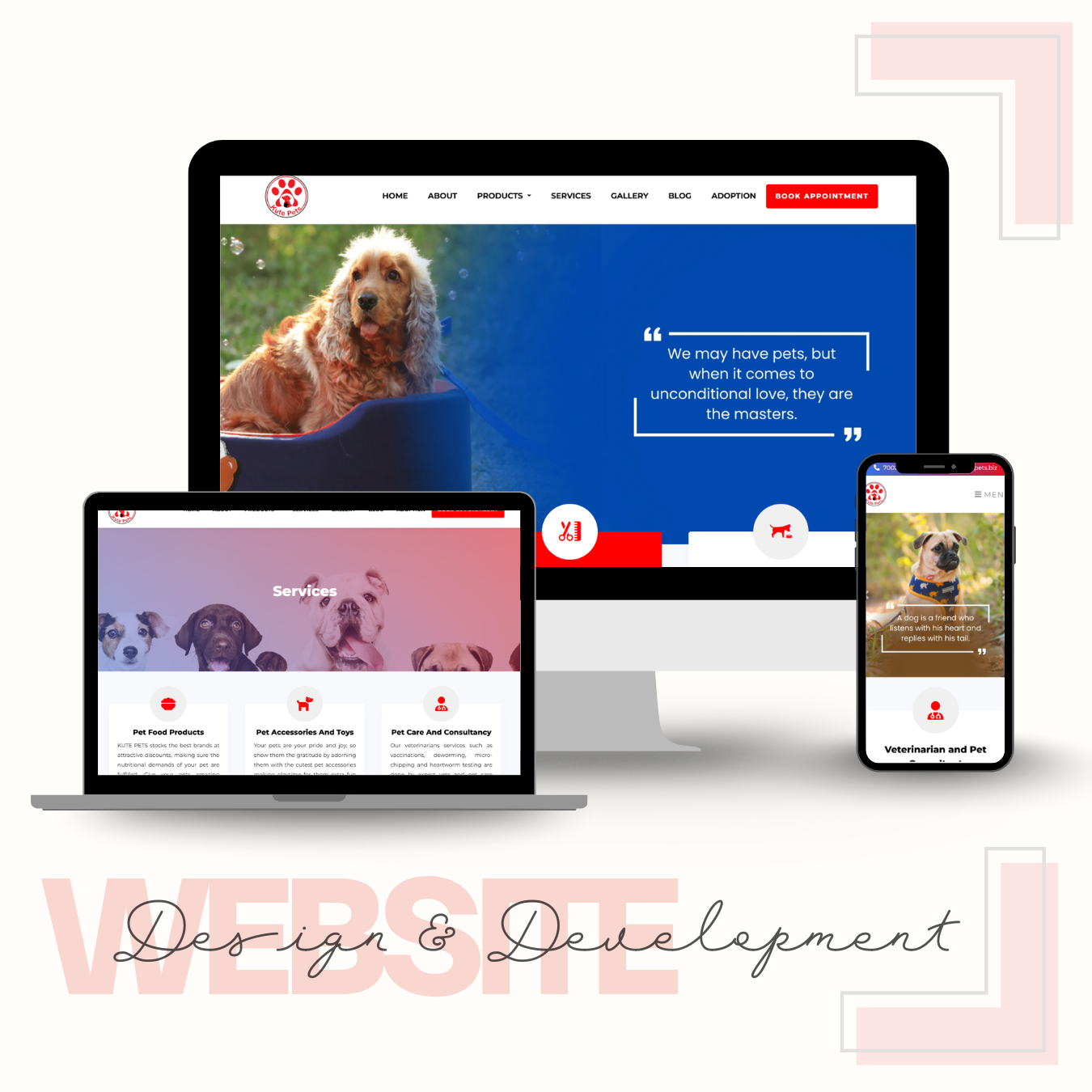 Service Based Website Design & Development