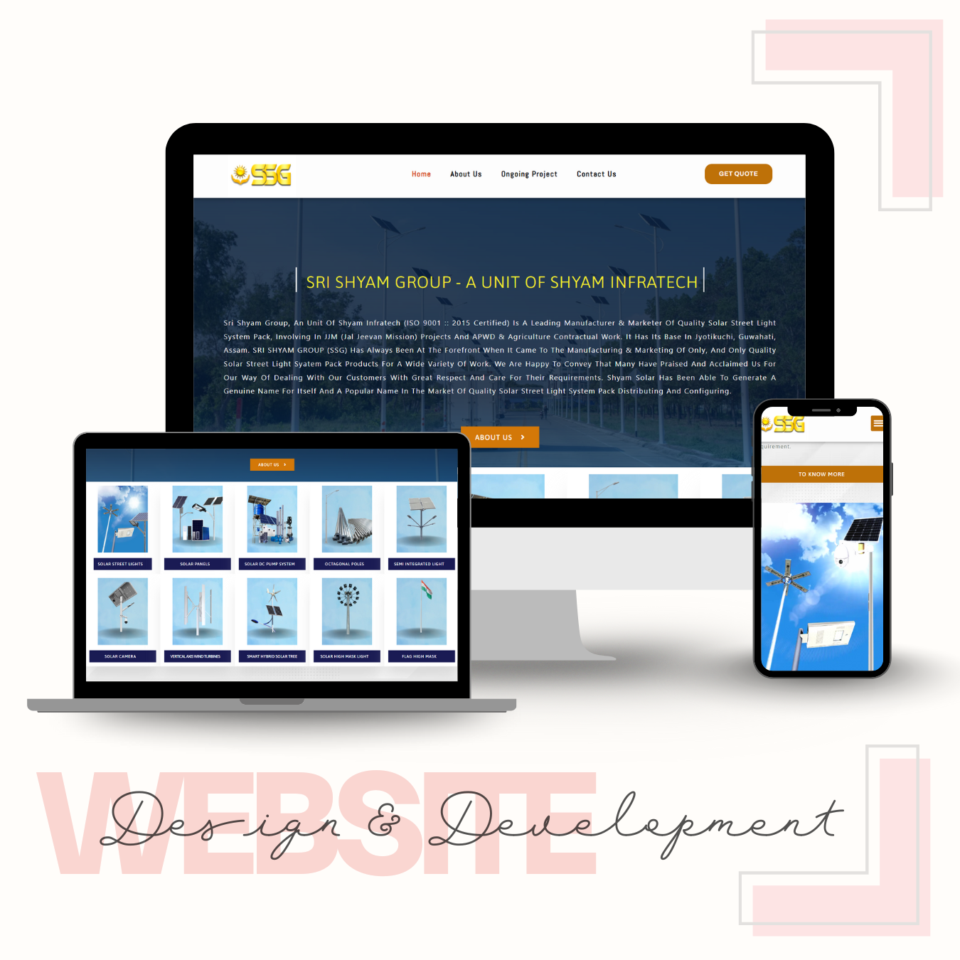 Service Based Website Design & Development