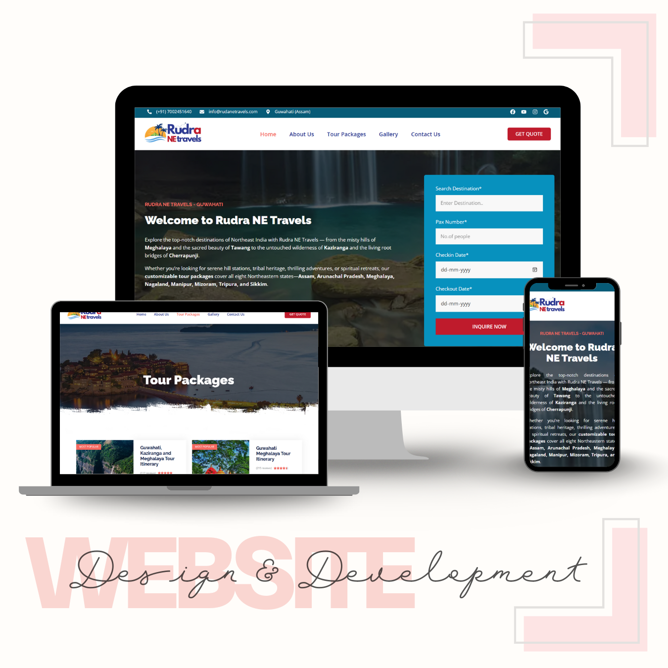 Travel Agency Website Design & Development